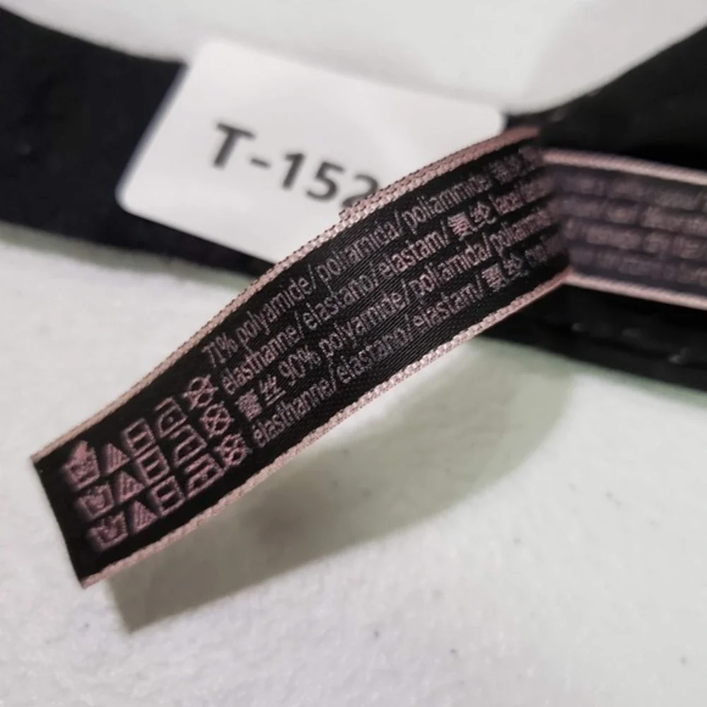 Victoria's Secret Women Bra 34B Black Body by Lined Demi Underwire‎ Lace